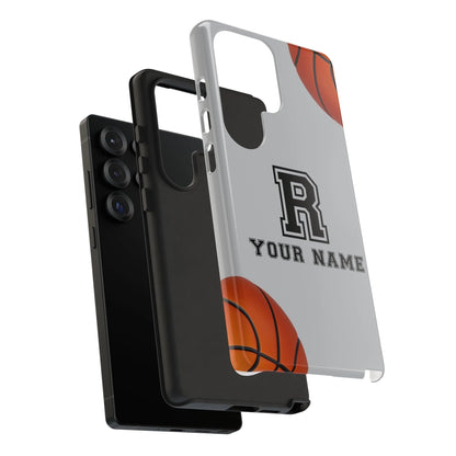 Printify Basketball Tough Case Samsung Silver 2