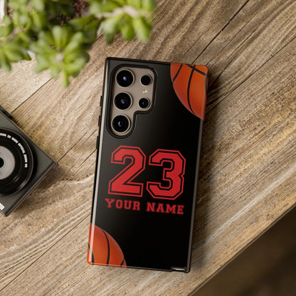 Printify Basketball Tough Case Samsung Black 2