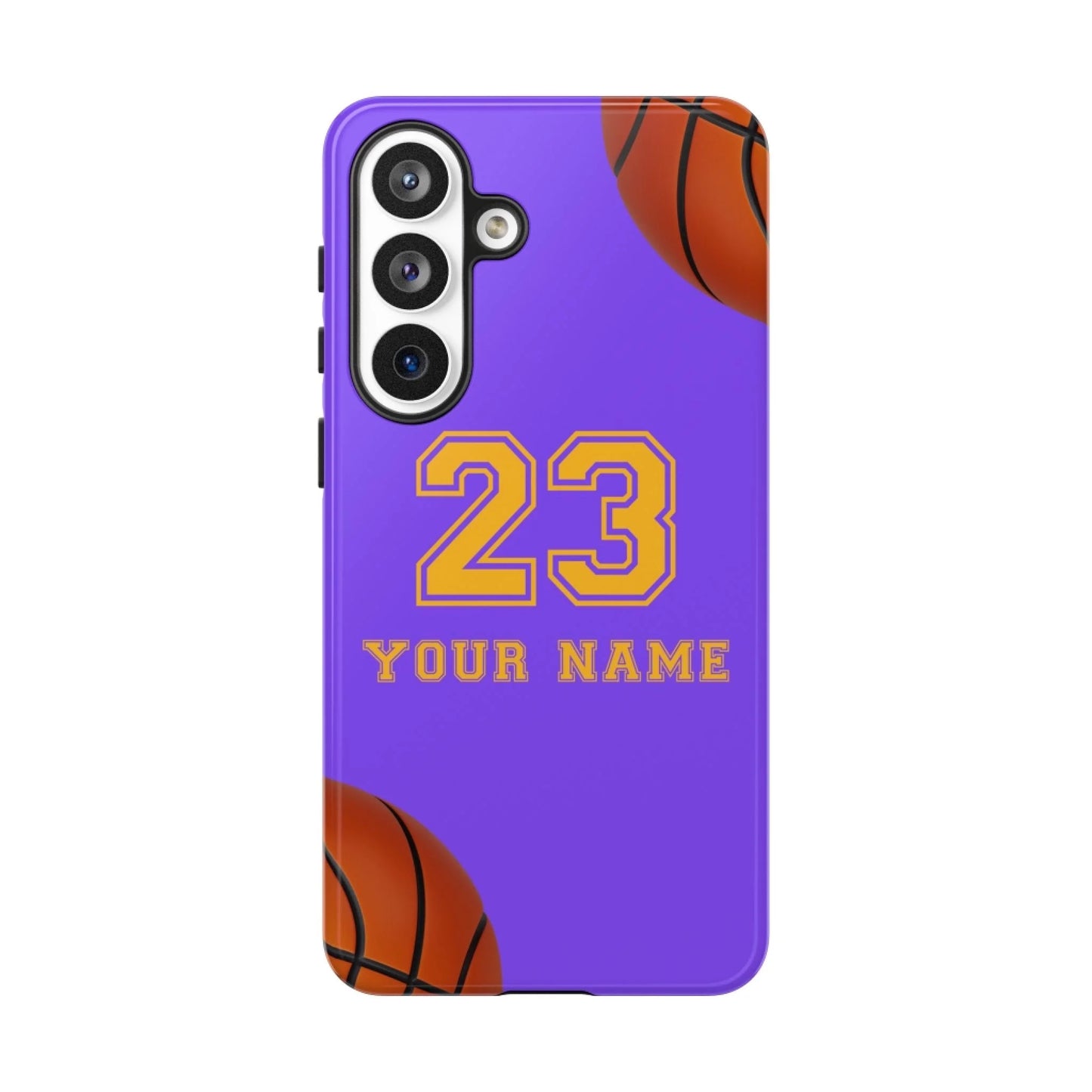 Printify Basketball Tough Case Samsung Purple