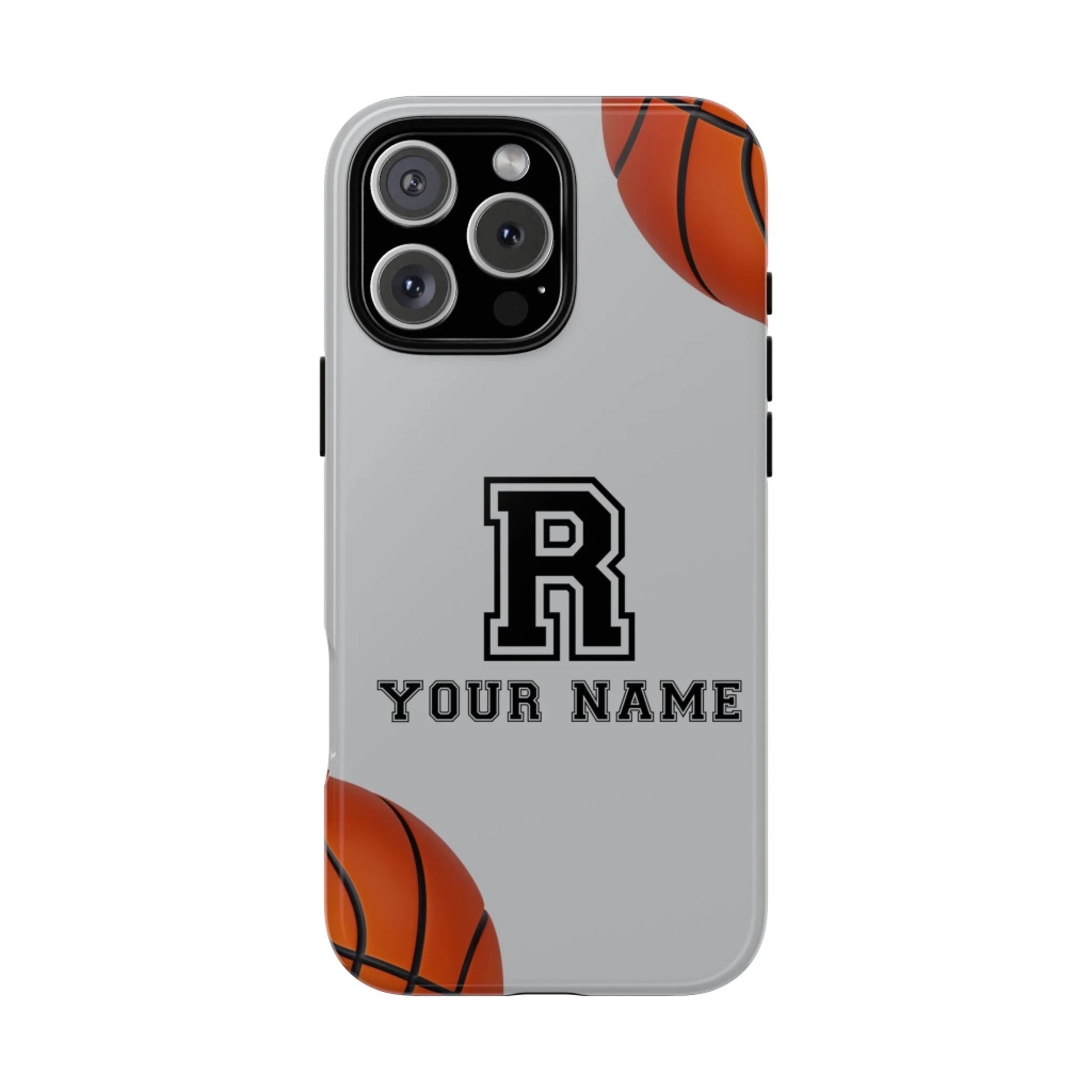 Printify Basketball Tough Case iPhone Gray
