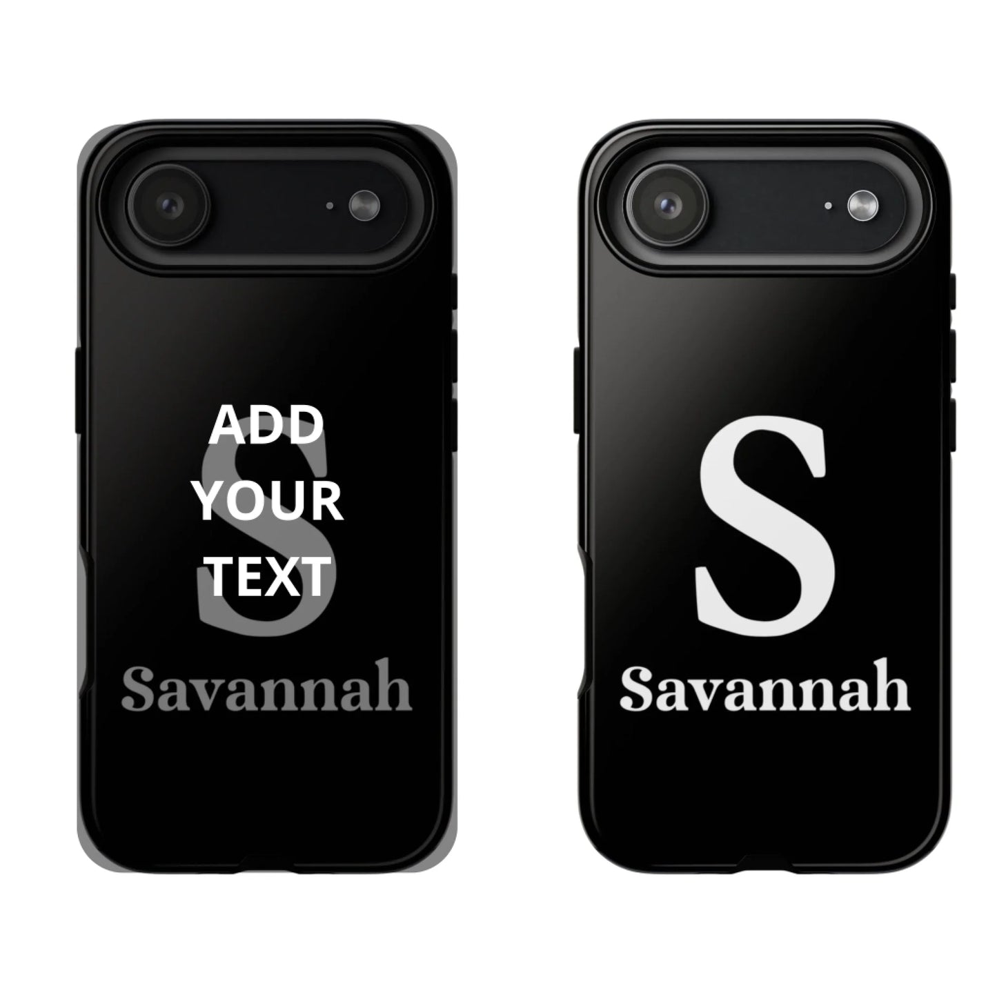 Personalized monogram iphone 17 case