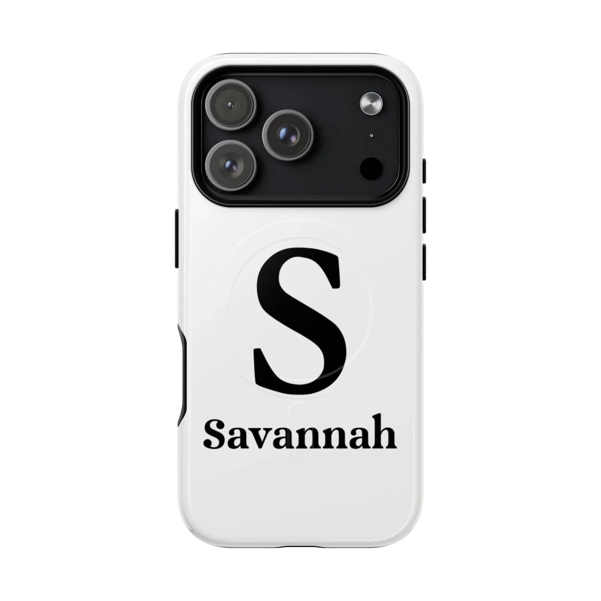 Personalized monogram iphone 17 case