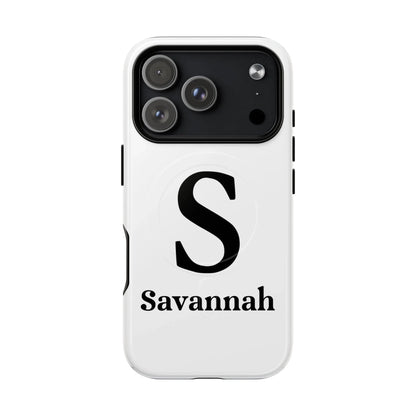 Personalized monogram iphone 17 case