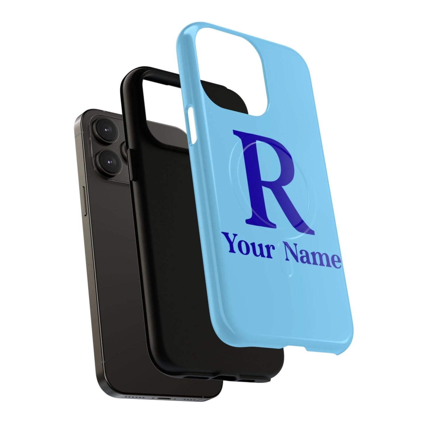 Personalized monogram iphone 14 case