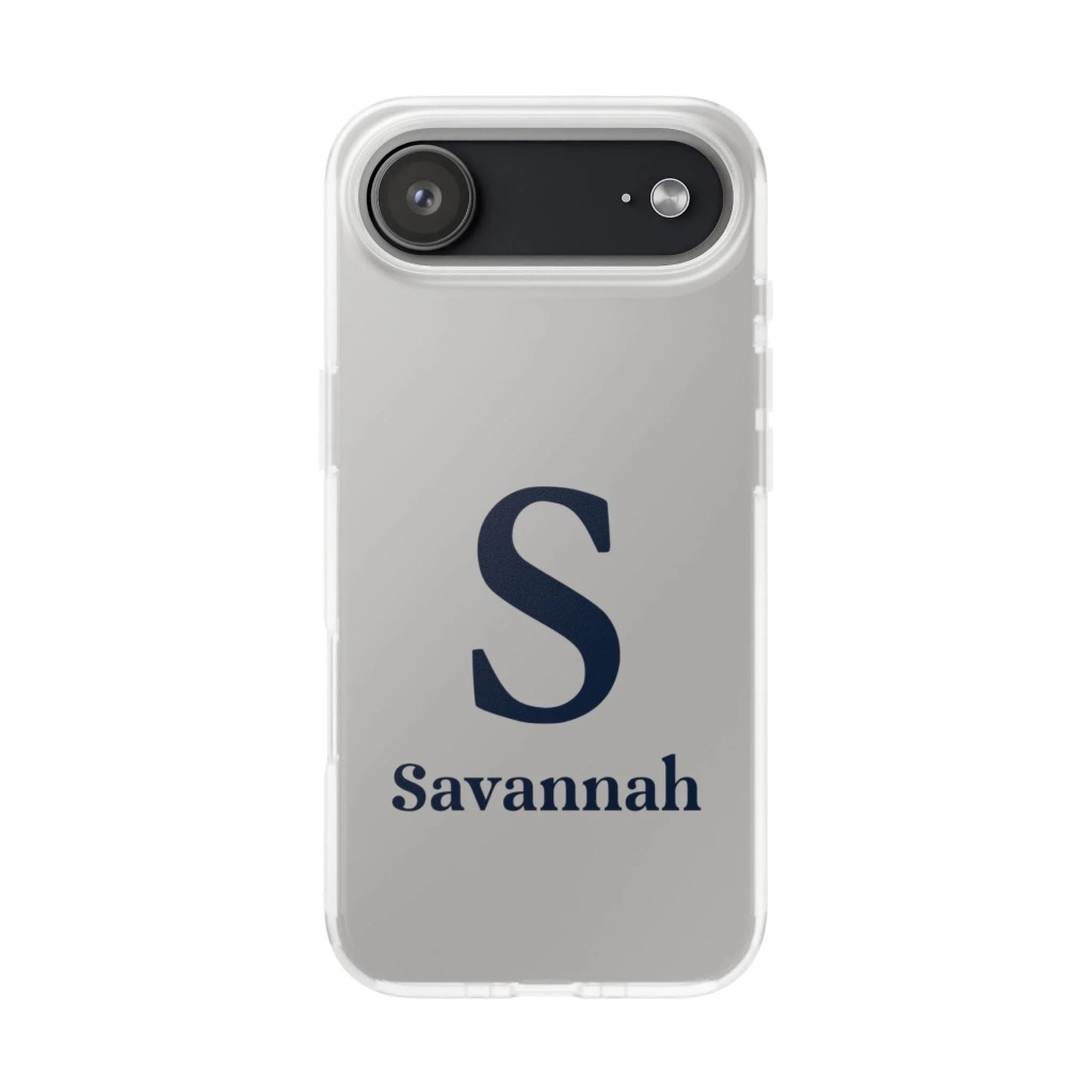 Monogram iPhone 17 Flexi Case Transparent