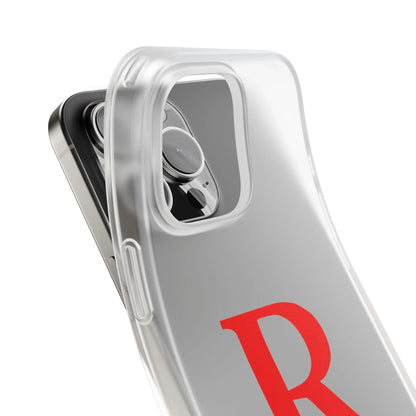 Personalized iPhone Flexi Case Transparent