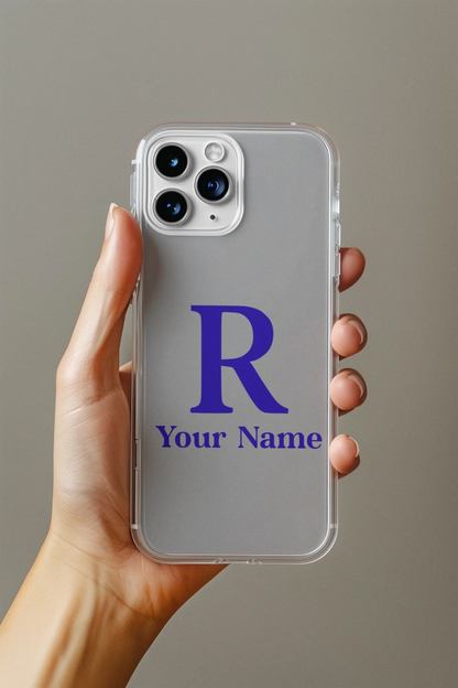 Personalized iPhone Clear MagSafe Case