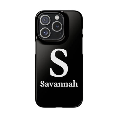 Printify Monogram Snap Case
