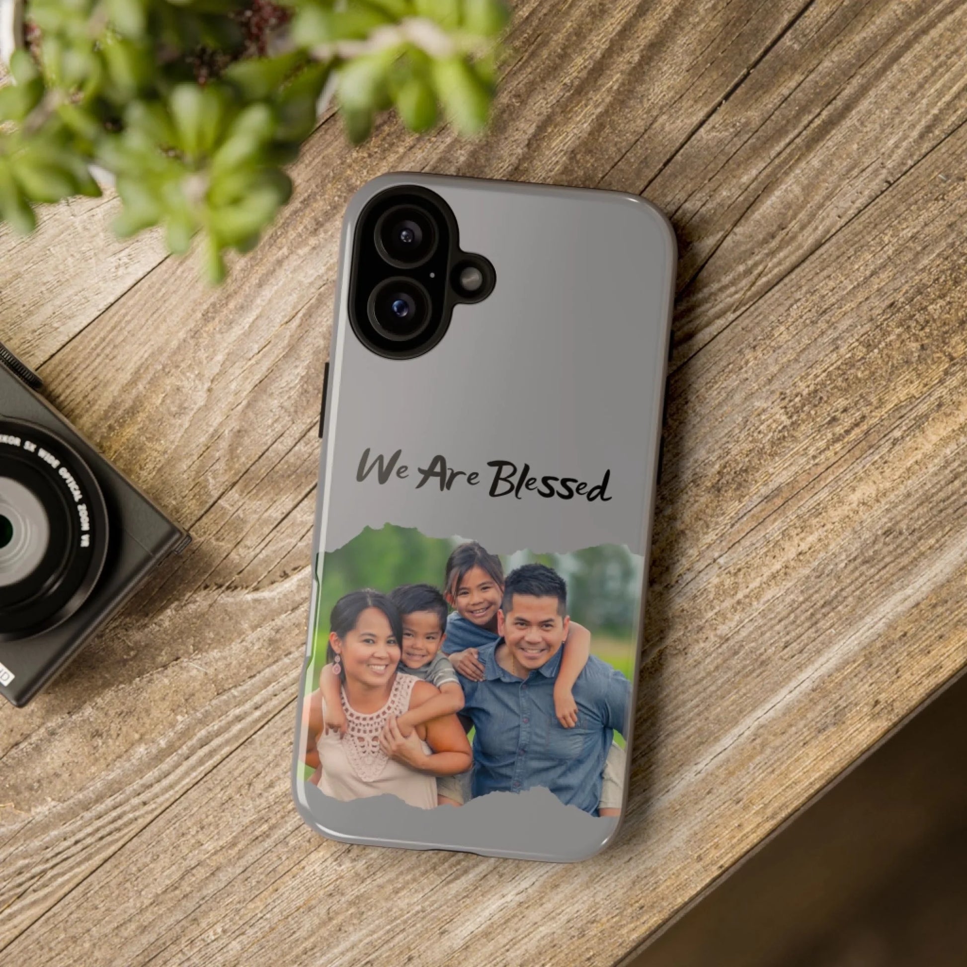 Printify iPhone Photo Tough Case Gray 6