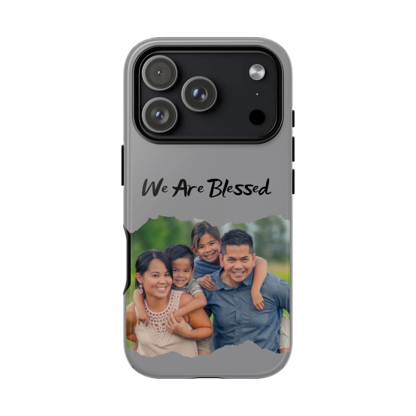 Printify iPhone Photo Tough Case Gray 4