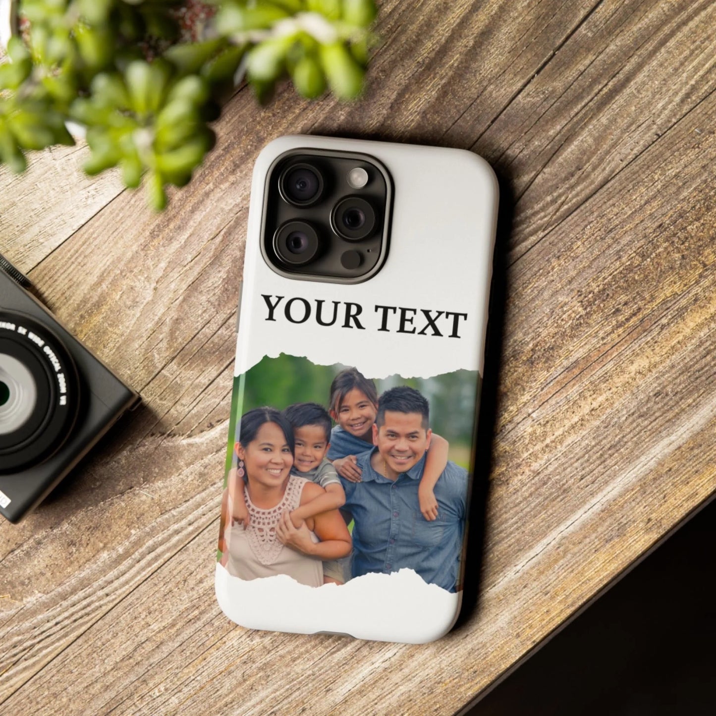 Printify iPhone Tough Case Photo White 2