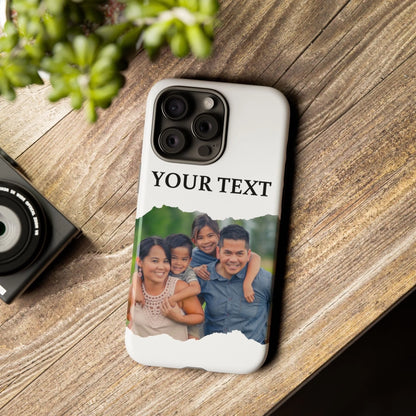 Printify iPhone Tough Case Photo White 2