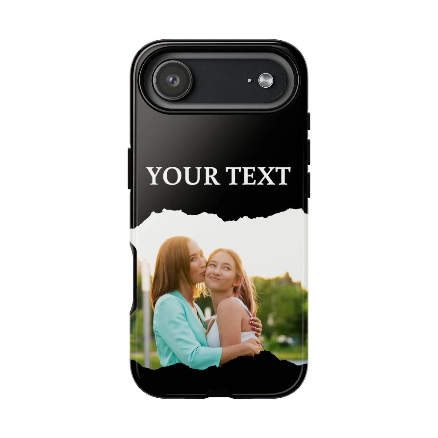 Printify iPhone Tough Case Photo Black 5