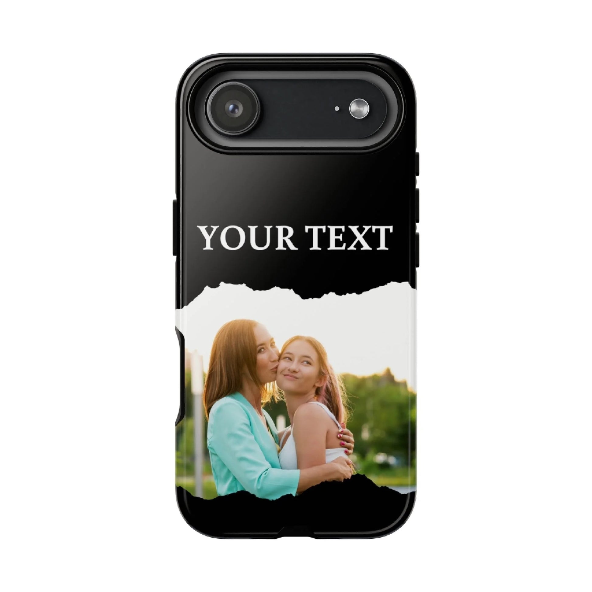 Printify iPhone Tough Case Photo Black 5