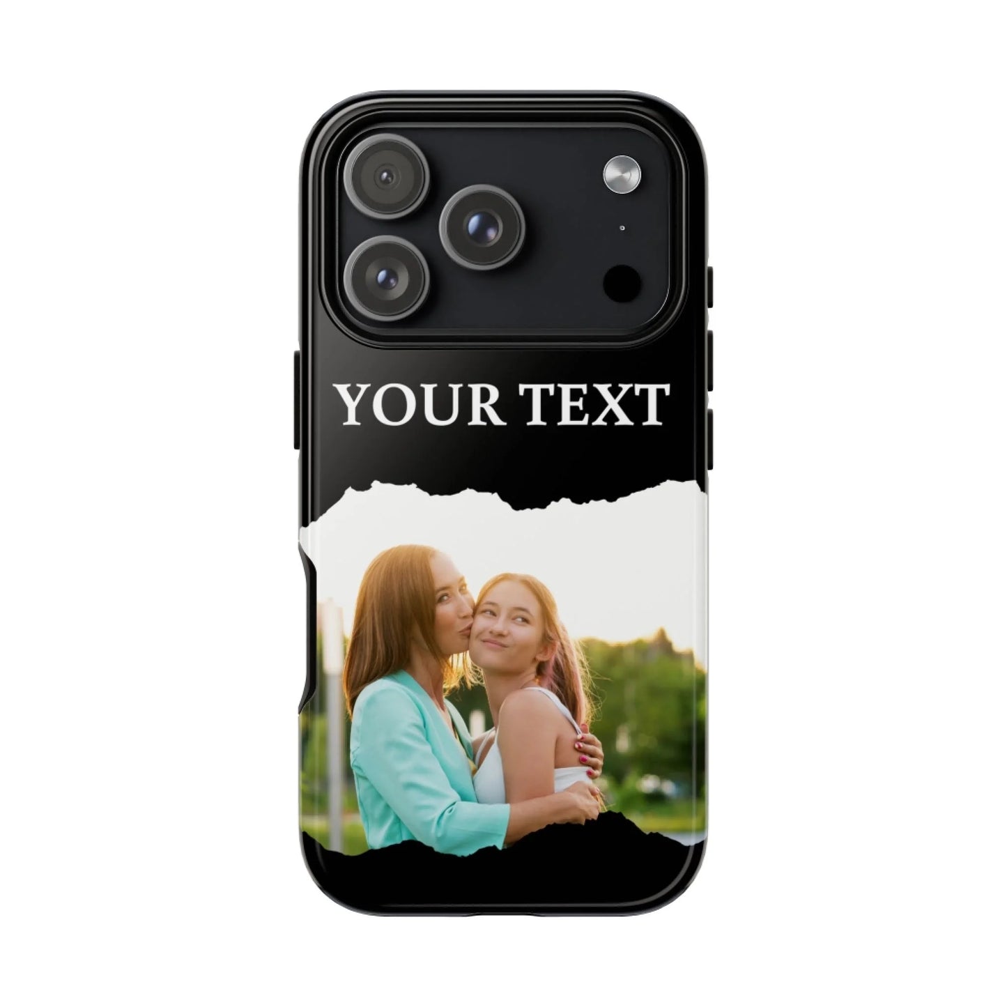 Printify iPhone Tough Case Photo Black 6