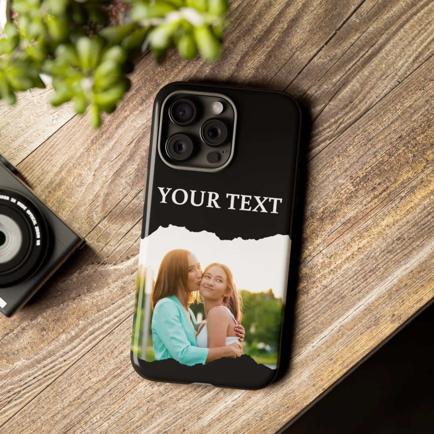 Printify iPhone Tough Case Photo Black 4