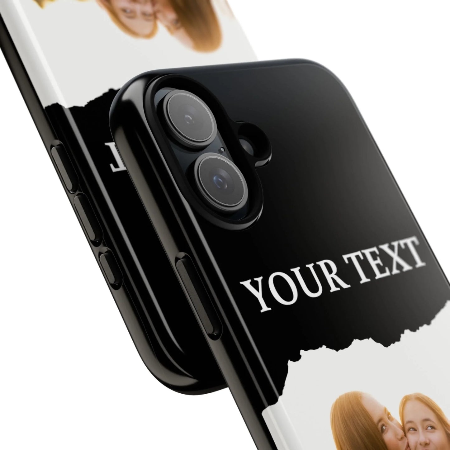 Printify iPhone Tough Case Photo Black 2