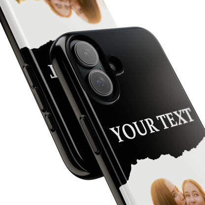 Printify iPhone Tough Case Photo Black 2