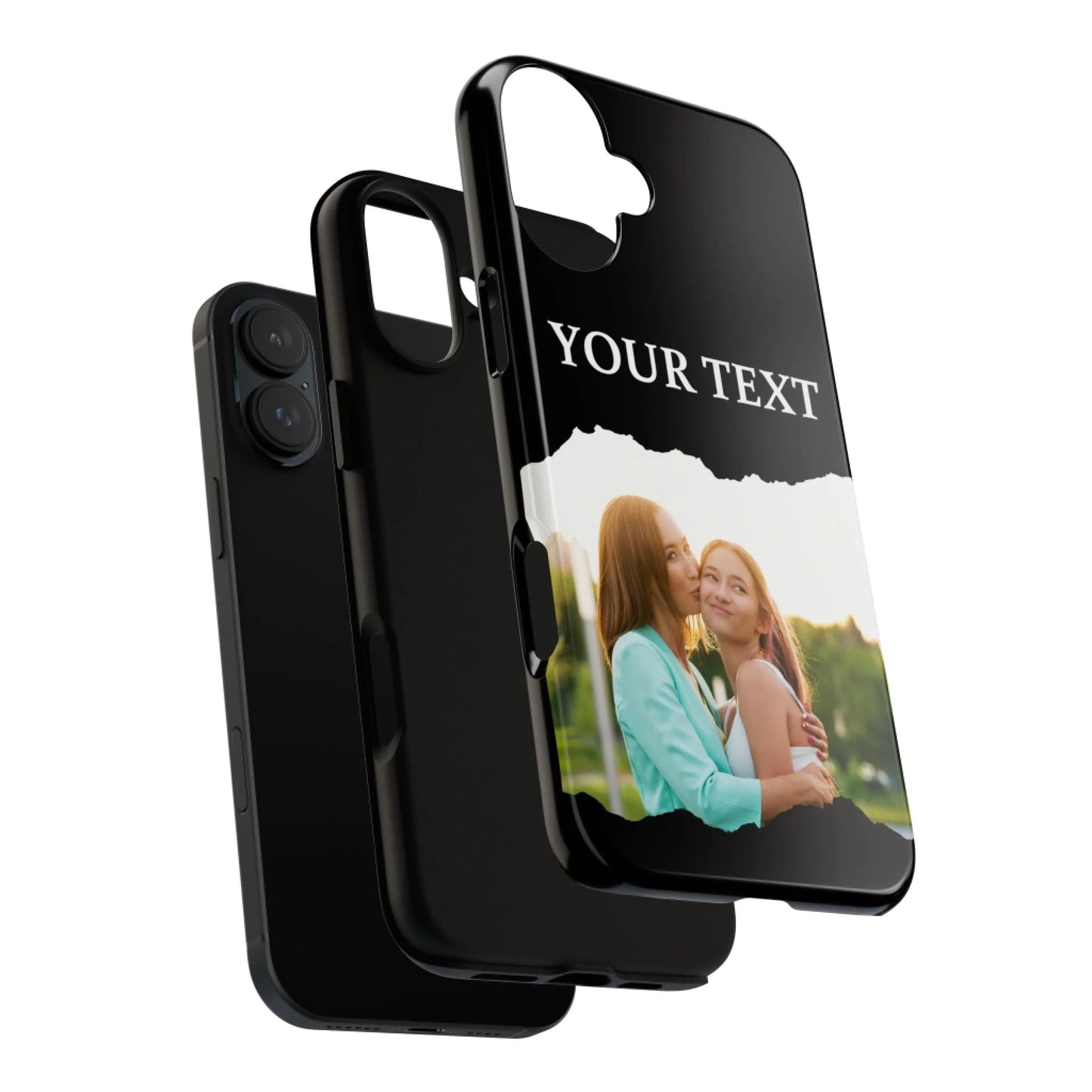 Printify iPhone Tough Case Photo Black 7
