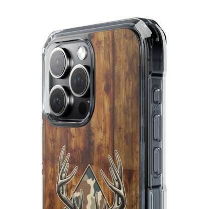 Printify Deer Tough Clear Mag Safe iPhone 6