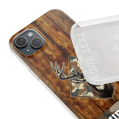 Printify Deer Hunting Flexi Case iPhone 7