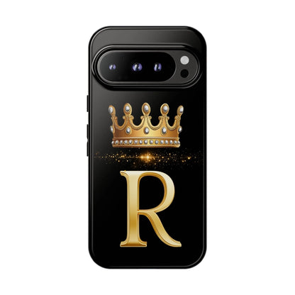 Printify Gold Crown Tough Case For Google 3