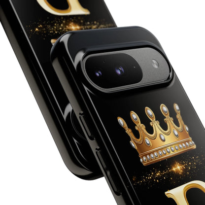 Printify Gold Crown Tough Case For Google 2