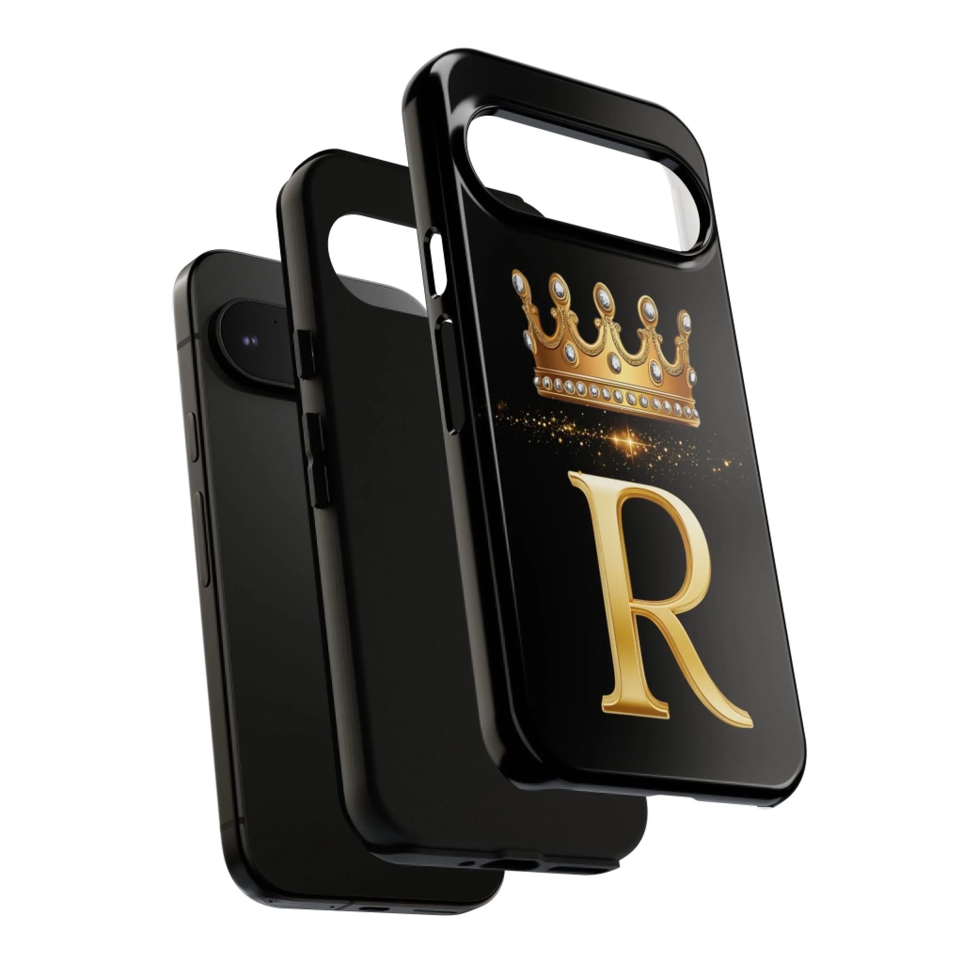 Printify Gold Crown Tough Case For Google 4