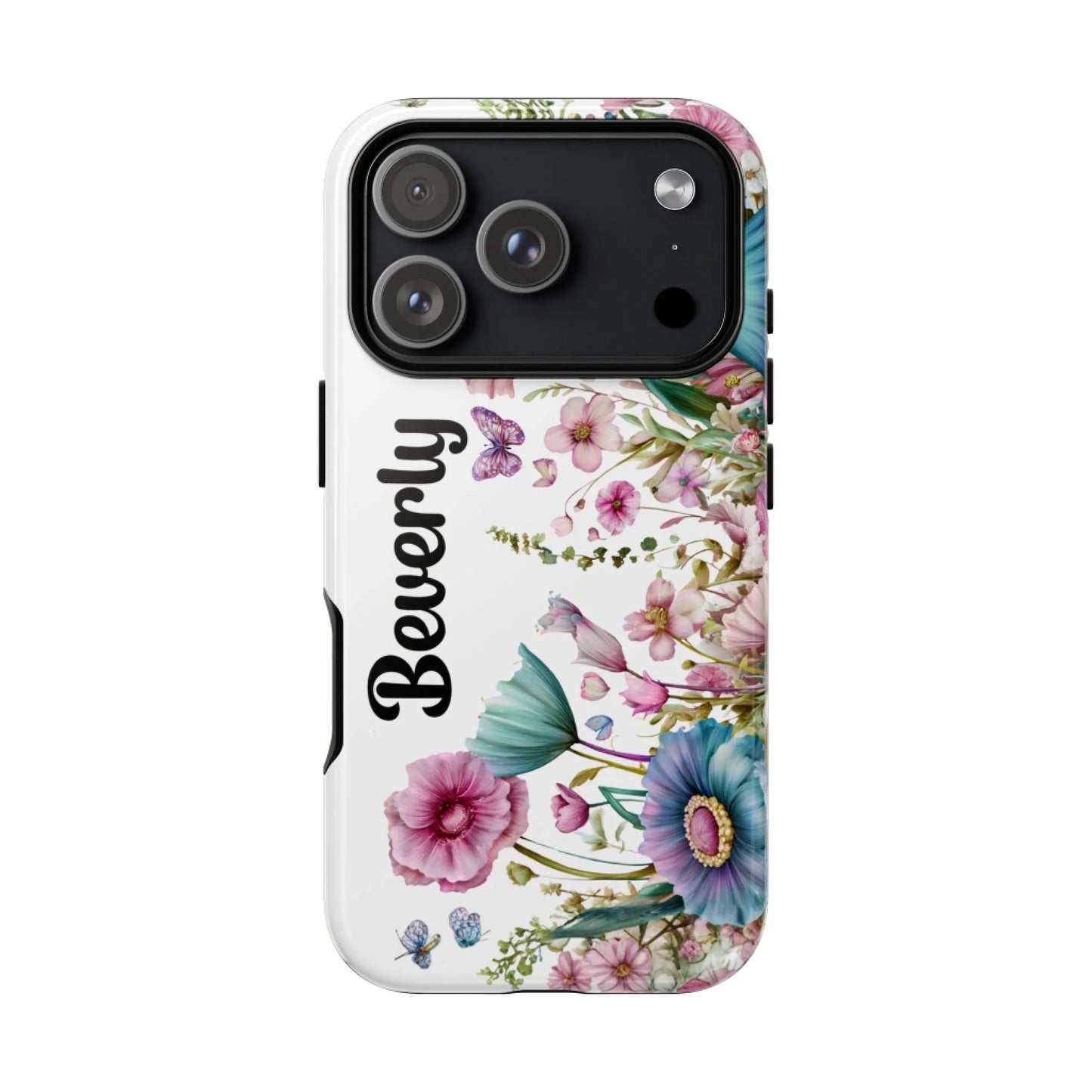 Printify Flower iPhone Tough Case 3