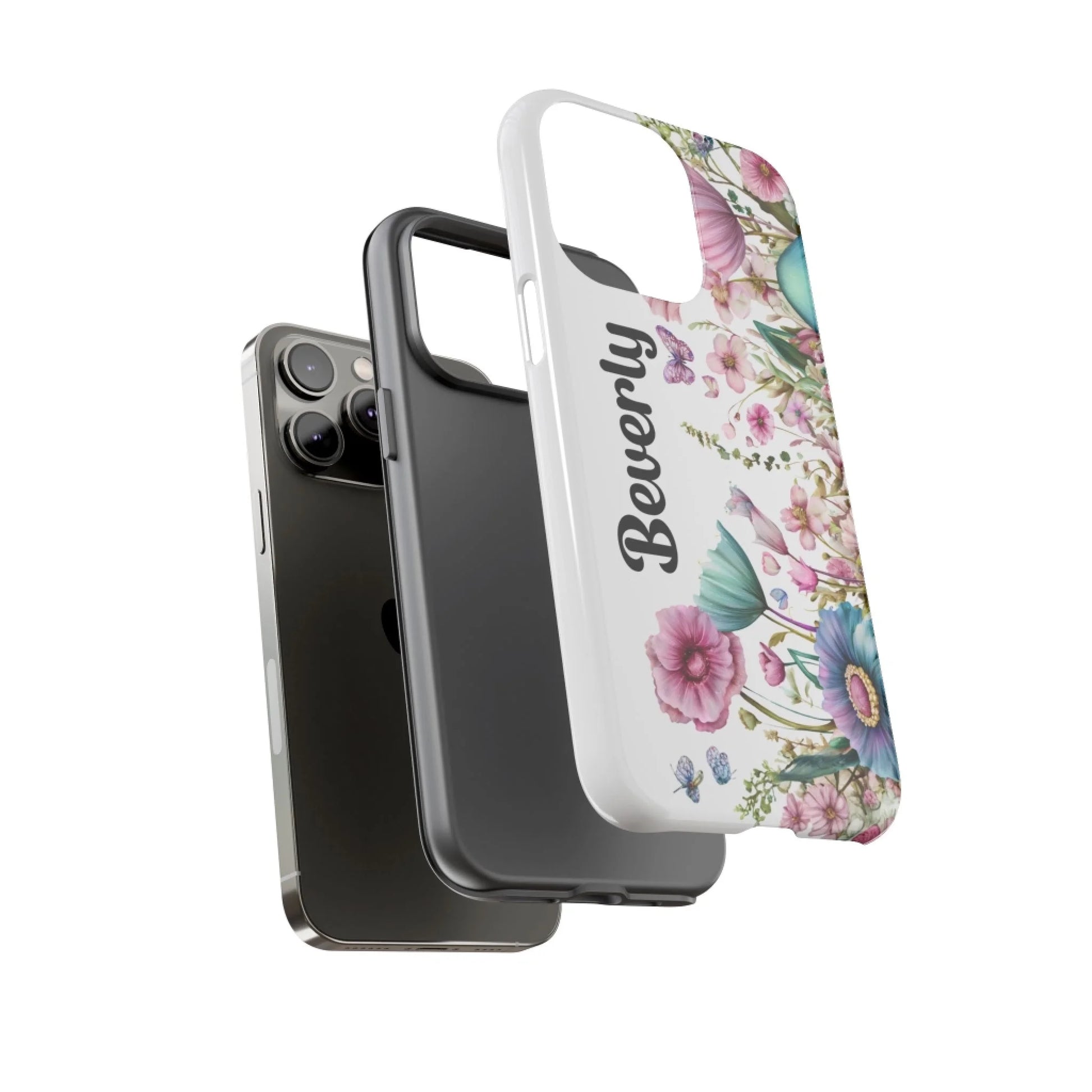 Printify Flower iPhone Tough Case 7