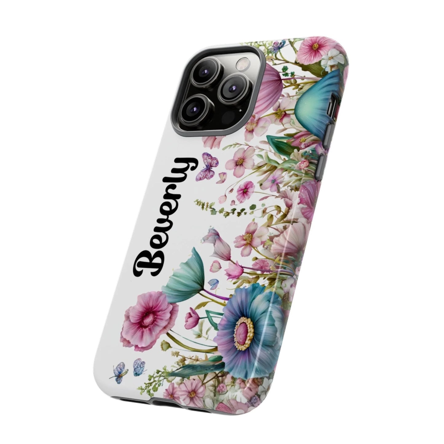 Printify Flower iPhone Tough Case 5