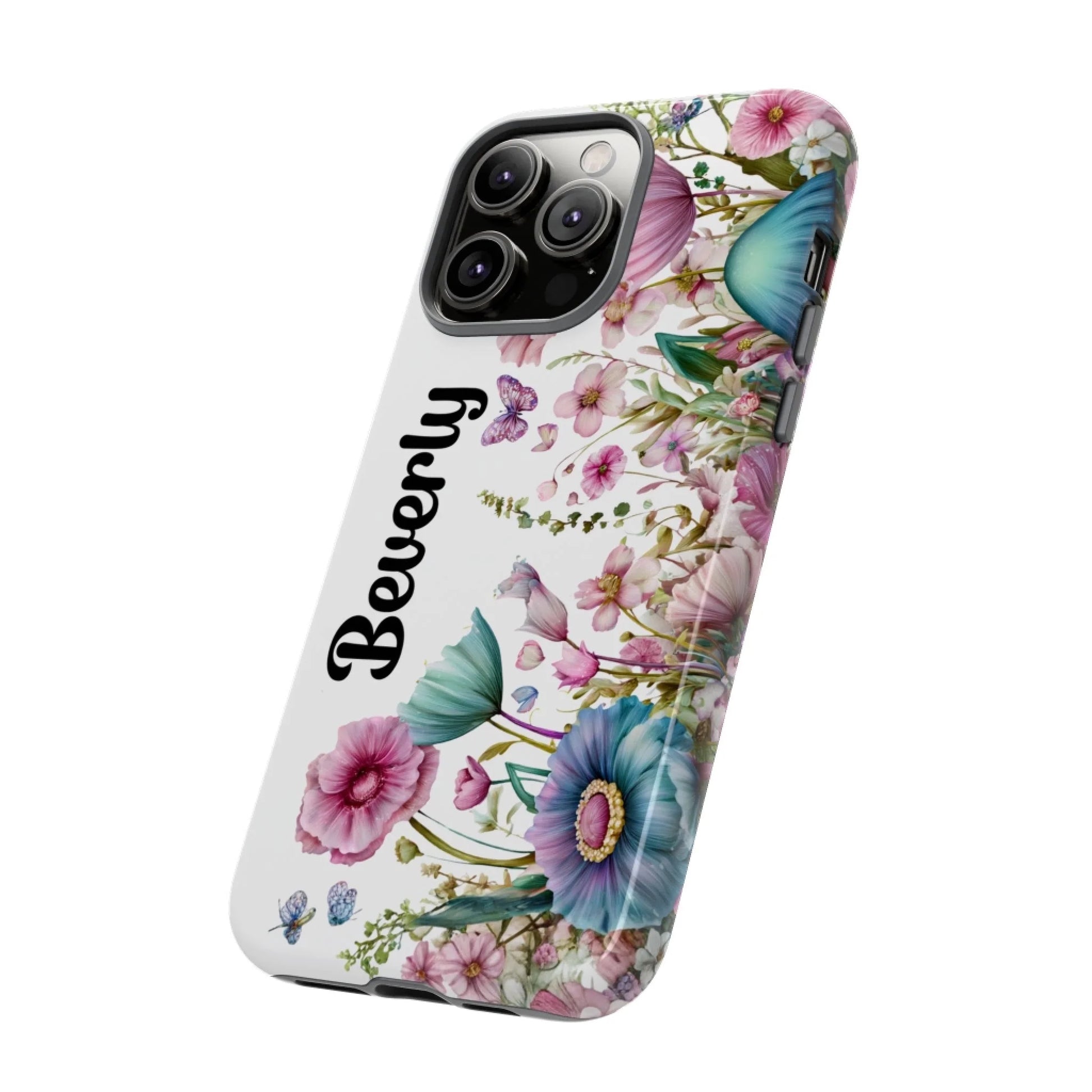 Printify Flower iPhone Tough Case 5