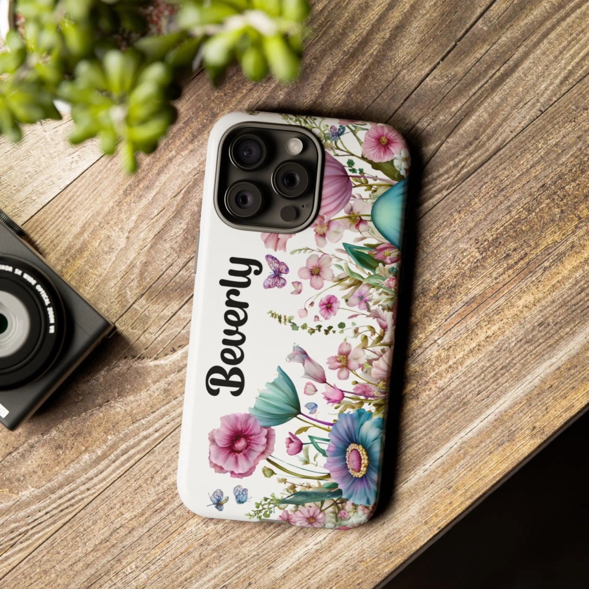 Printify Flower iPhone Tough Case 6