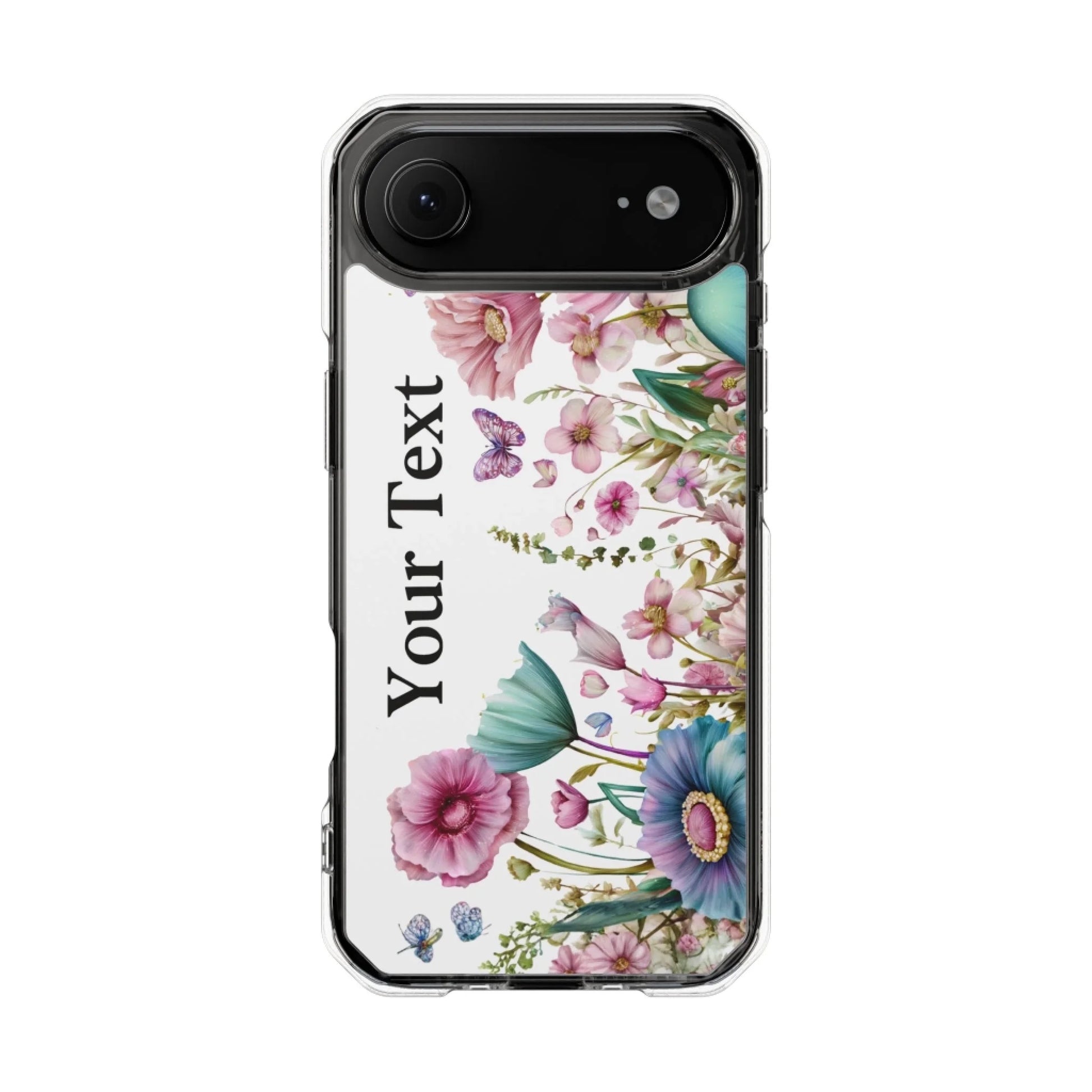 Printify Flower iPhone Clear Case