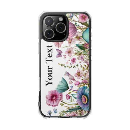 Printify Flower iPhone Clear Case 3