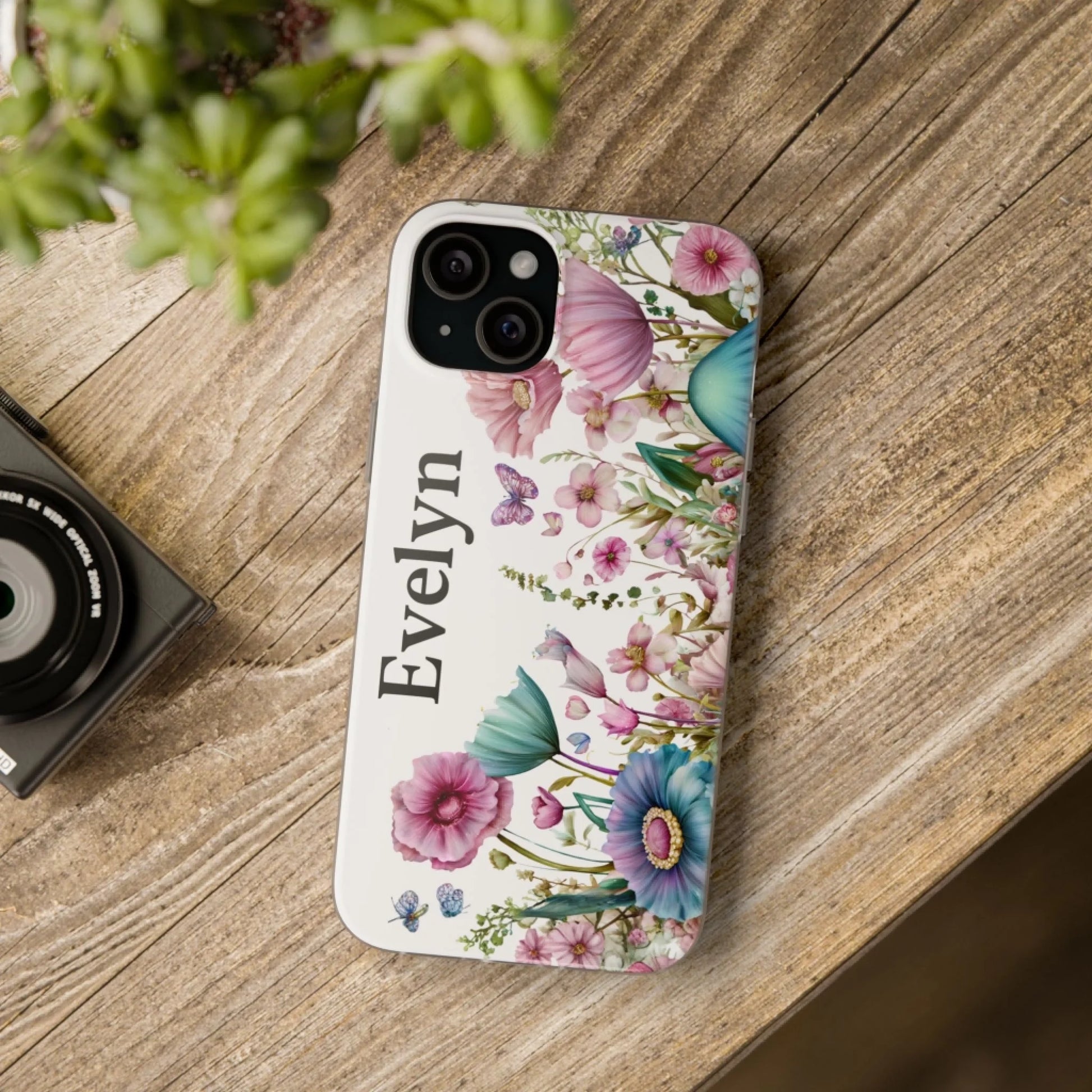 Printify Flower iPhone Flex Case