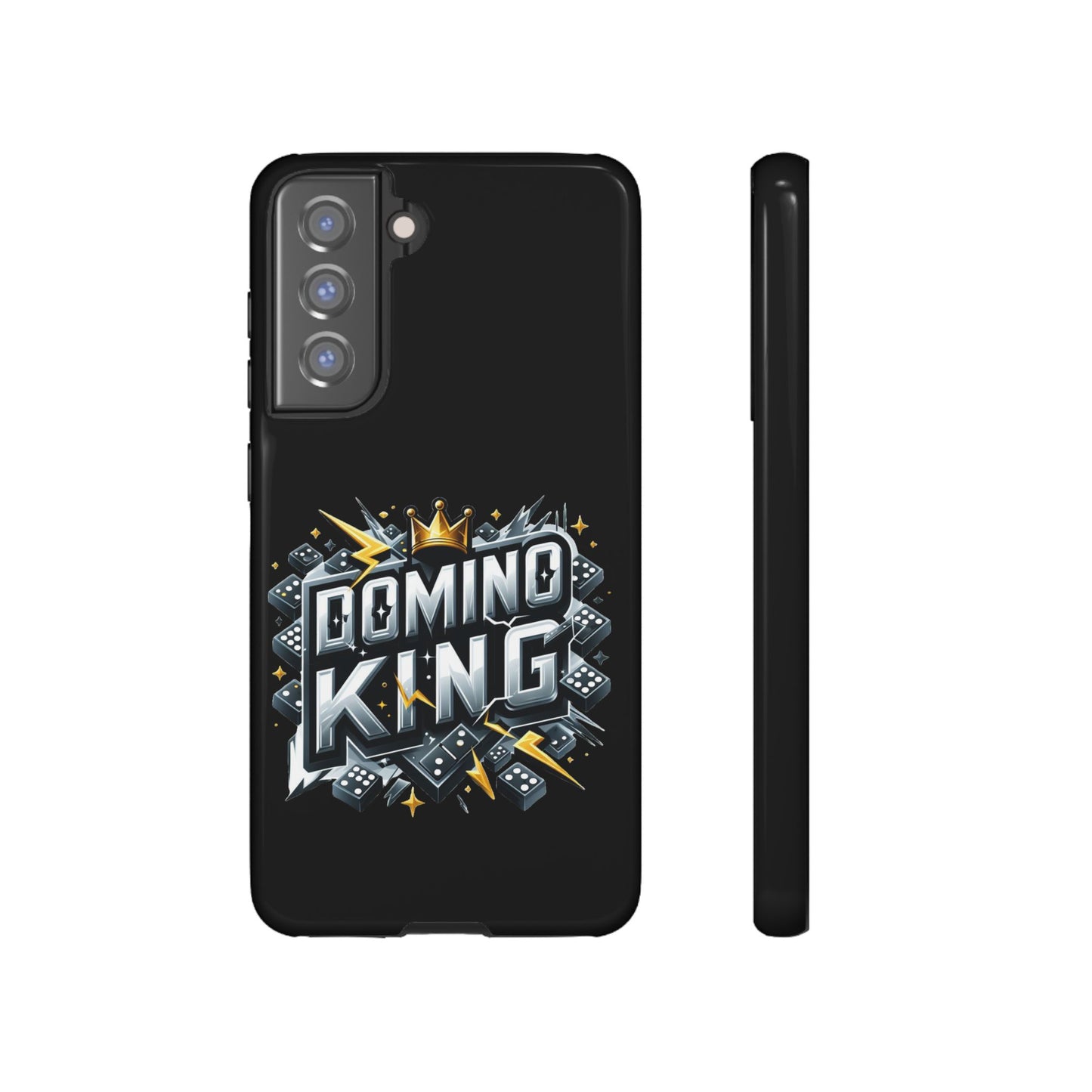 Domino King Tough Case For Samsung Galaxy - Dominoes Vibes Phone Case- Domino Players