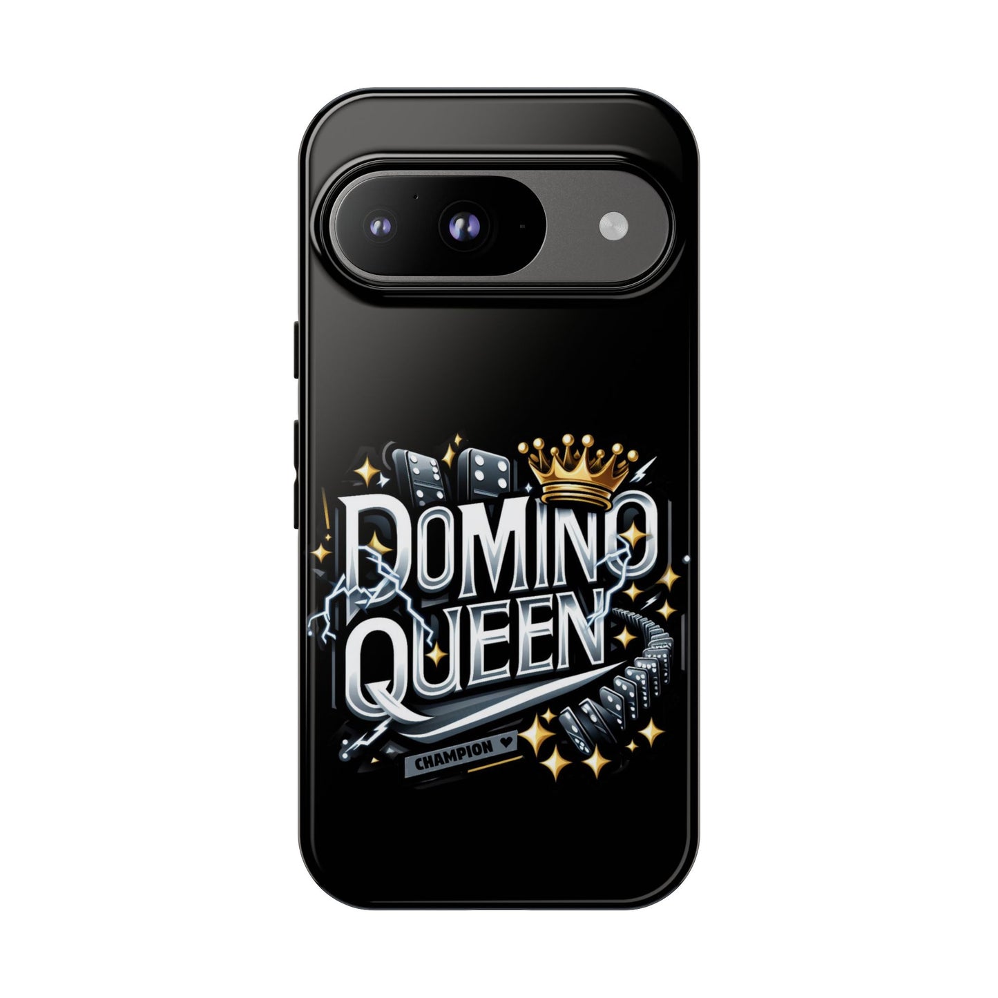 Domino Queen Tough Case For Google Pixel - Dominoes Vibes Phone Case- Women Domino Players