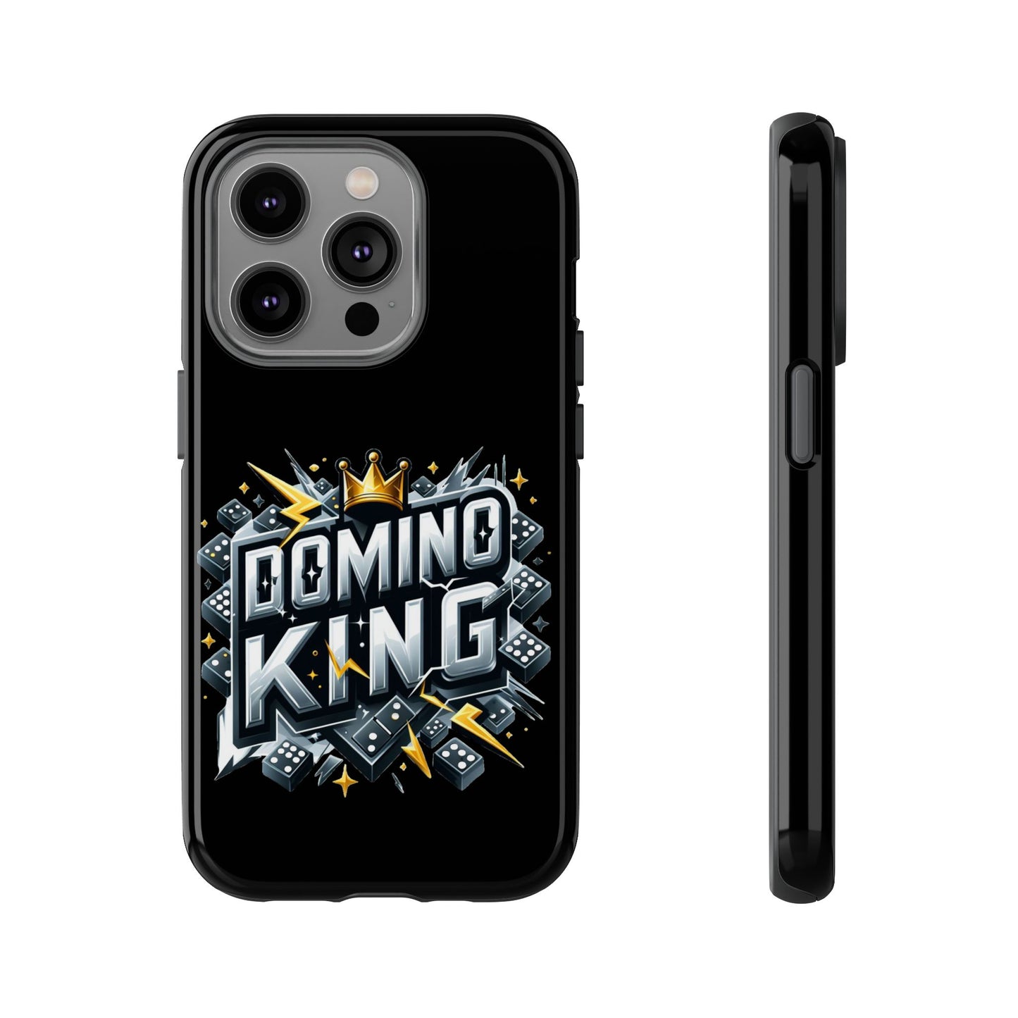 Domino King iPhone Tough Case - Dominoes Vibes Phone Case- Domino Players