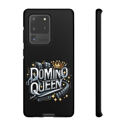 Domino Queen Tough Case For Samsung Galaxy - Dominoes Vibes Phone Case- Women Domino Players