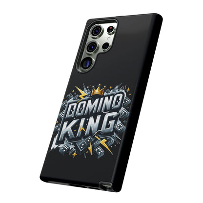 Domino King Tough Case For Samsung Galaxy - Dominoes Vibes Phone Case- Domino Players