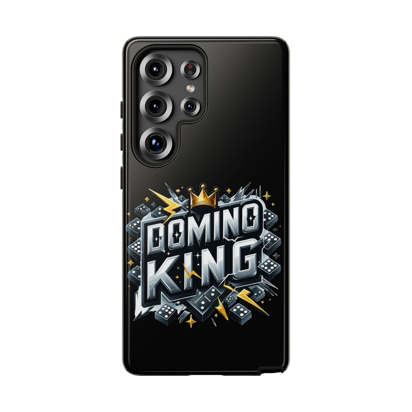 Domino King Tough Case For Samsung Galaxy - Dominoes Vibes Phone Case- Domino Players