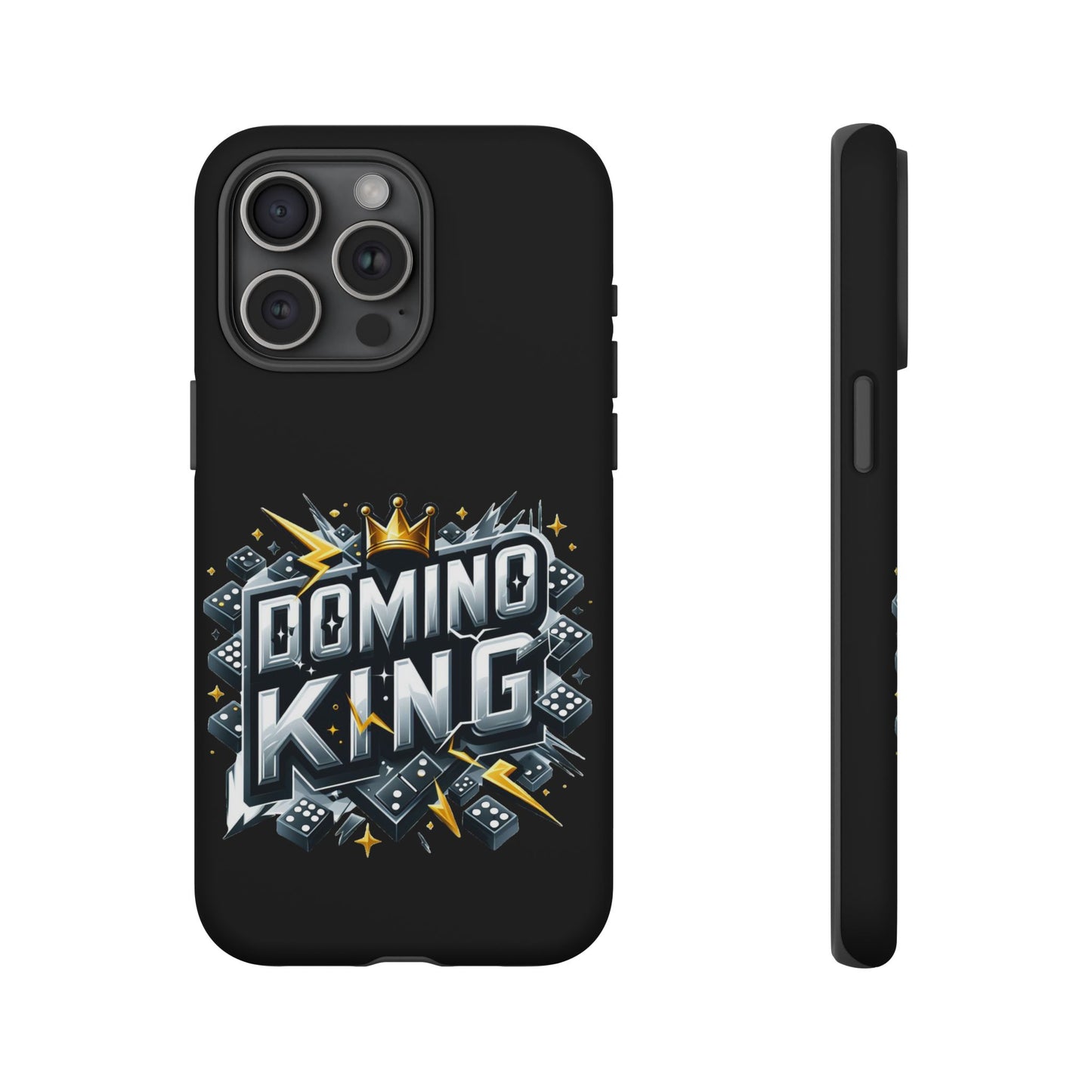 Domino King iPhone Tough Case - Dominoes Vibes Phone Case- Domino Players