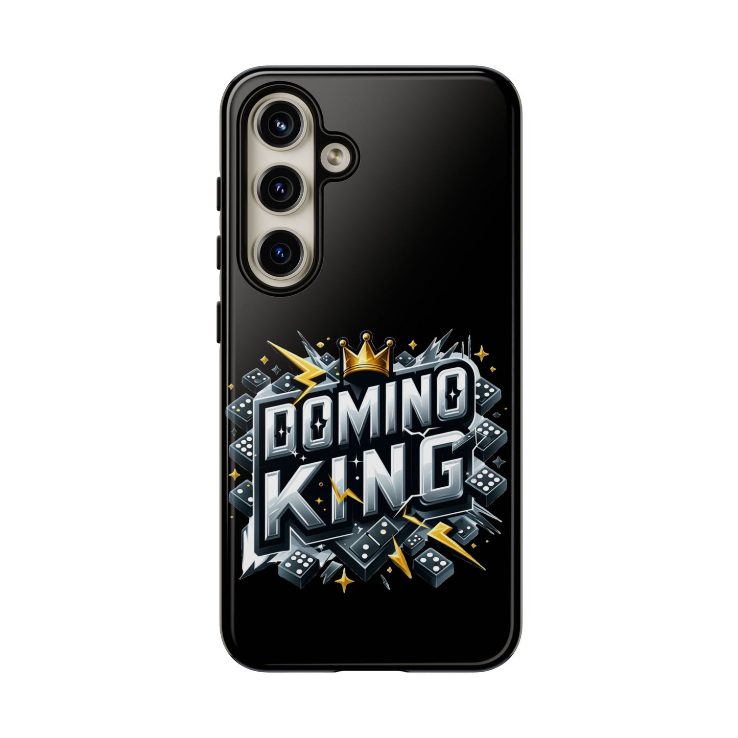 Domino King Tough Case For Samsung Galaxy - Dominoes Vibes Phone Case- Domino Players