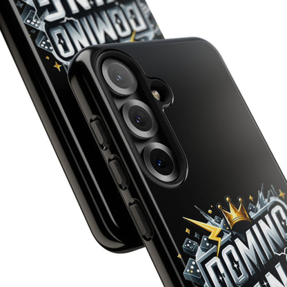 Domino King Tough Case For Samsung Galaxy - Dominoes Vibes Phone Case- Domino Players