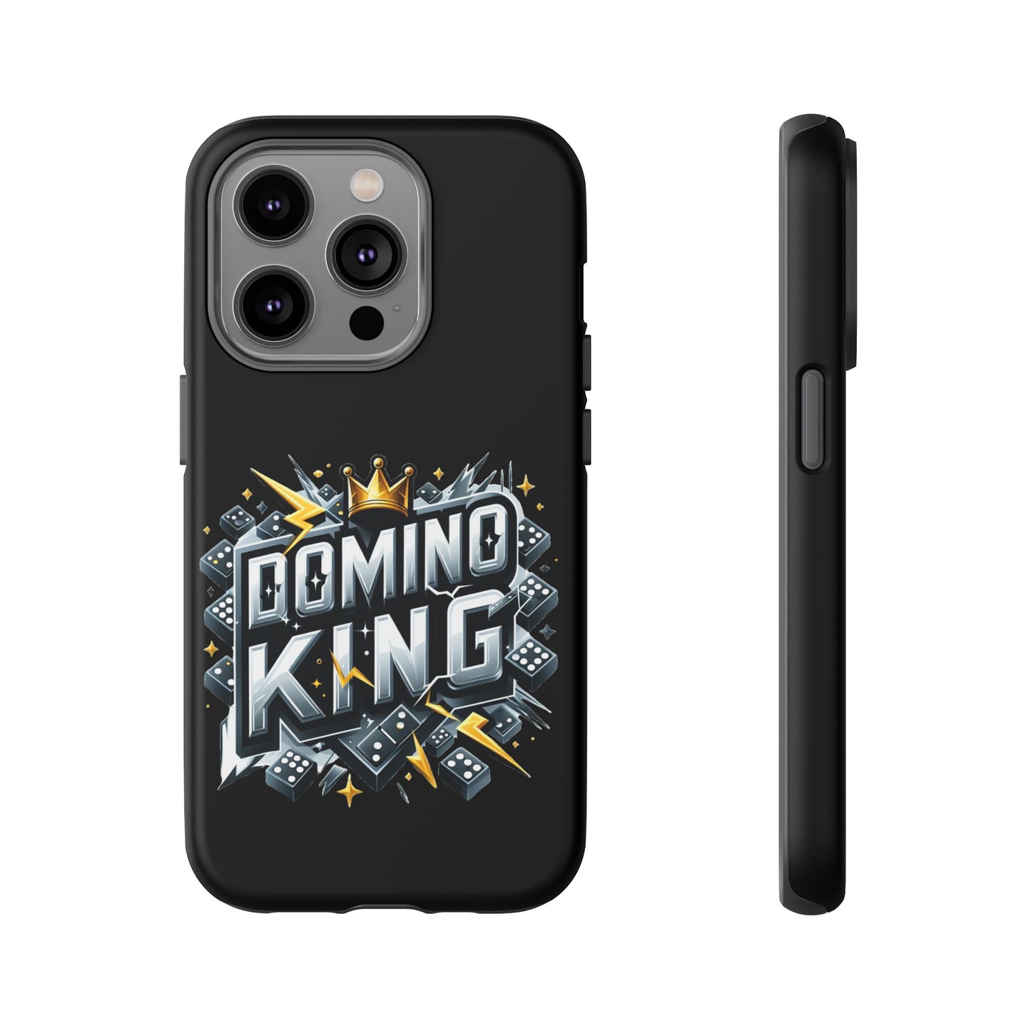 Domino King iPhone Tough Case - Dominoes Vibes Phone Case- Domino Players