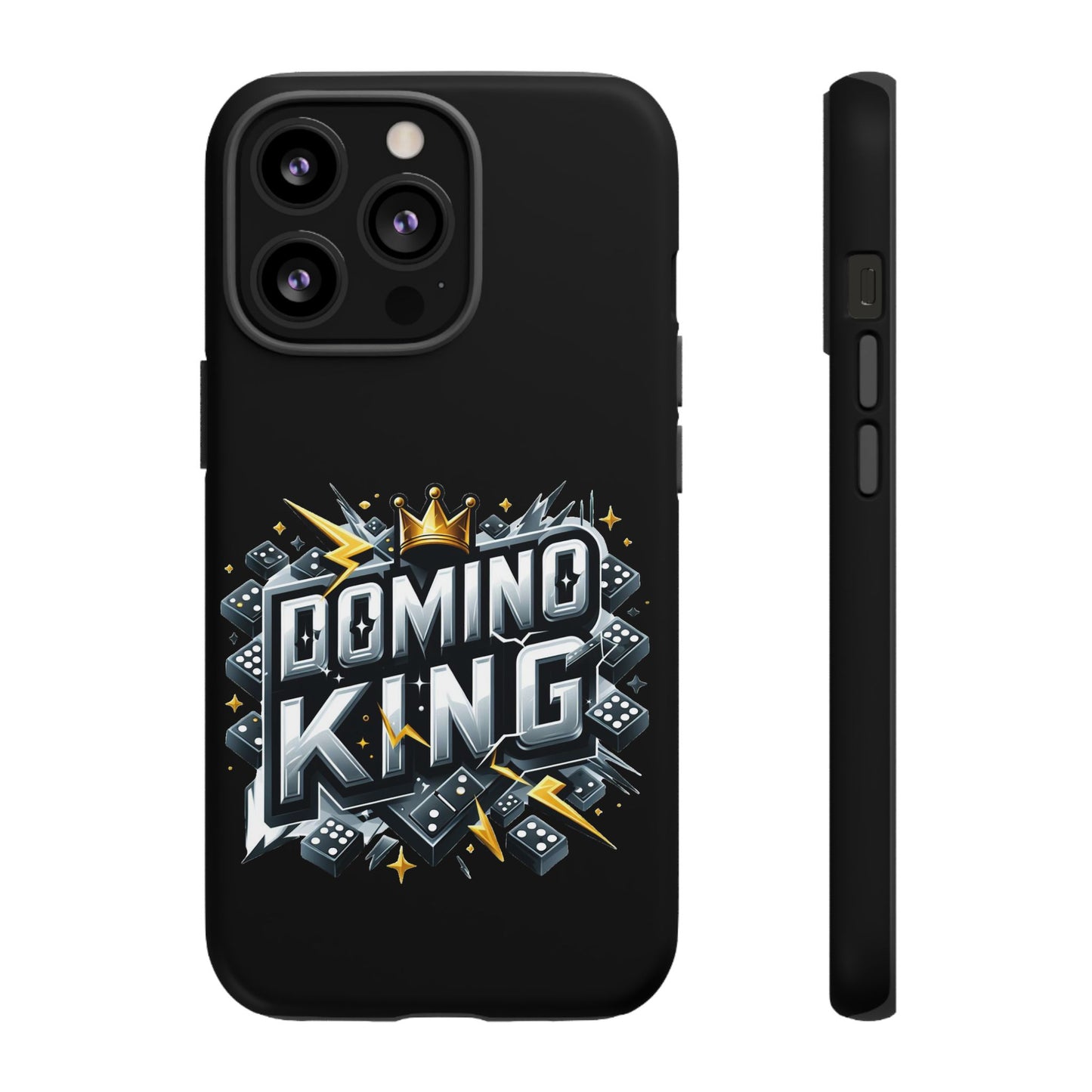 Domino King iPhone Tough Case - Dominoes Vibes Phone Case- Domino Players