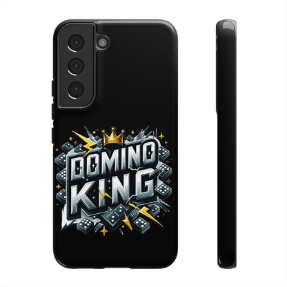 Domino King Tough Case For Samsung Galaxy - Dominoes Vibes Phone Case- Domino Players