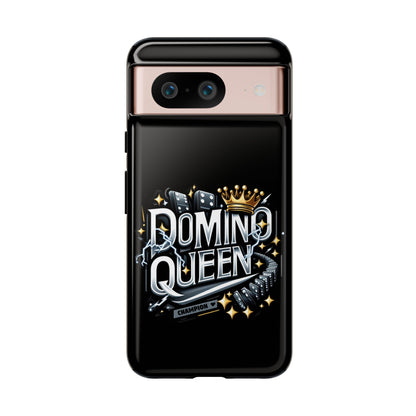 Domino Queen Tough Case For Google Pixel - Dominoes Vibes Phone Case- Women Domino Players