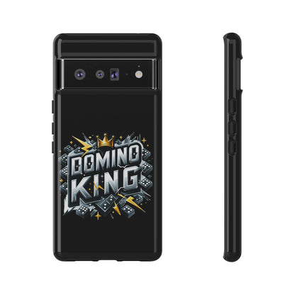 Domino King Tough Case For Google Pixel - Dominoes Vibes Phone Case- Domino Players